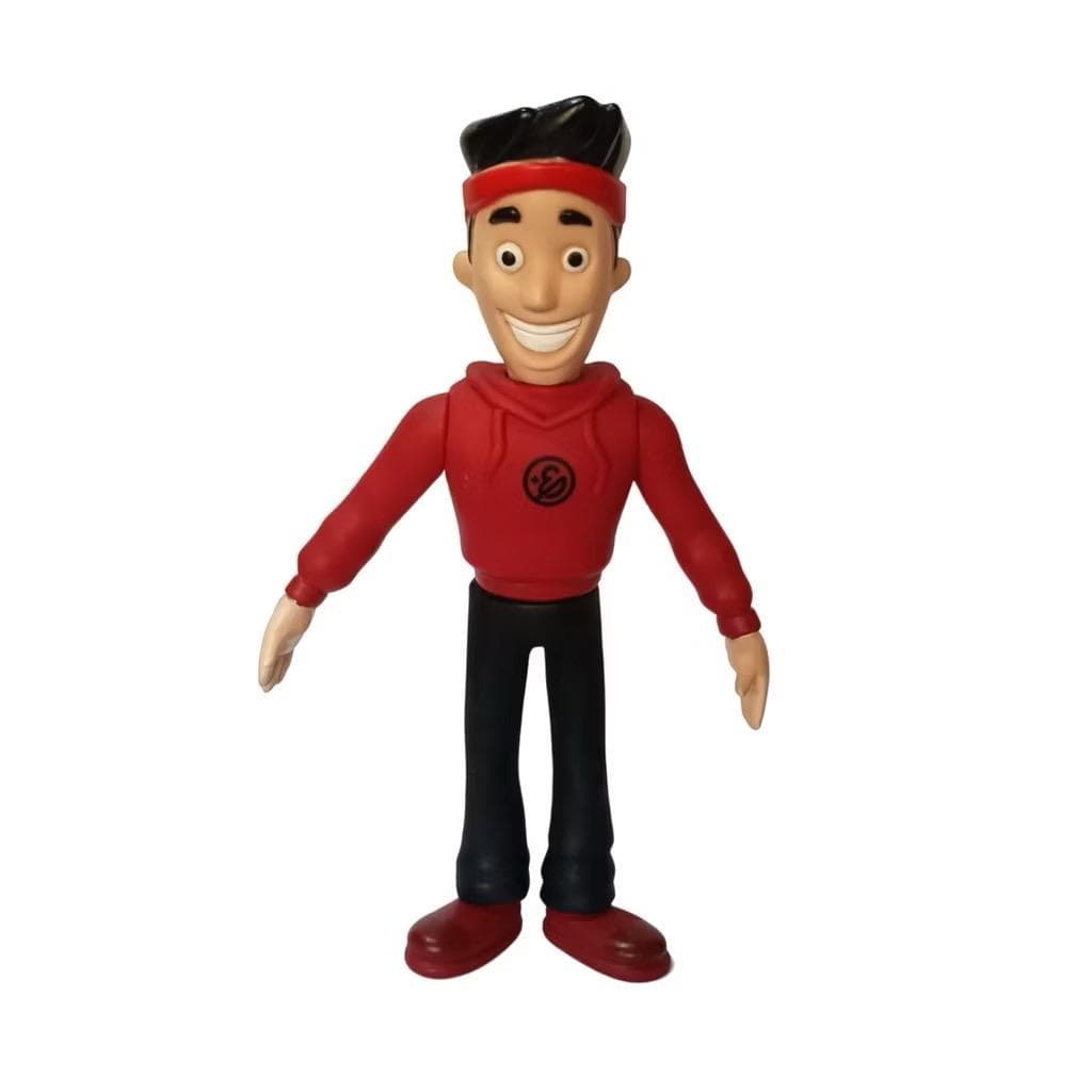 Boneco Enaldinho Articulado 25cm feito em Vinil Plástico Pintura artesanal feita a mão