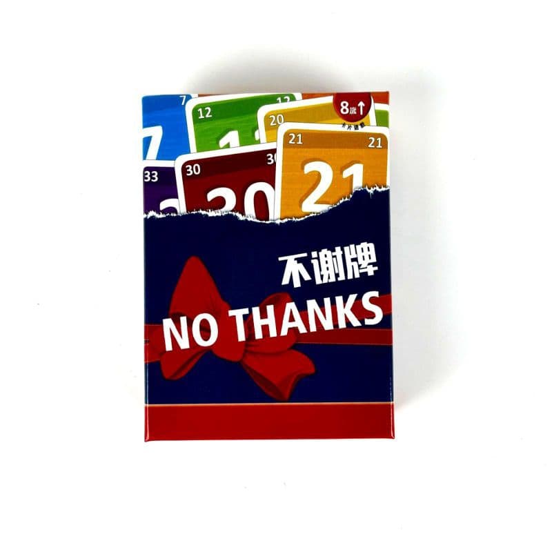 No Thanks Jogo Divertido Para Família Amigos Board Games