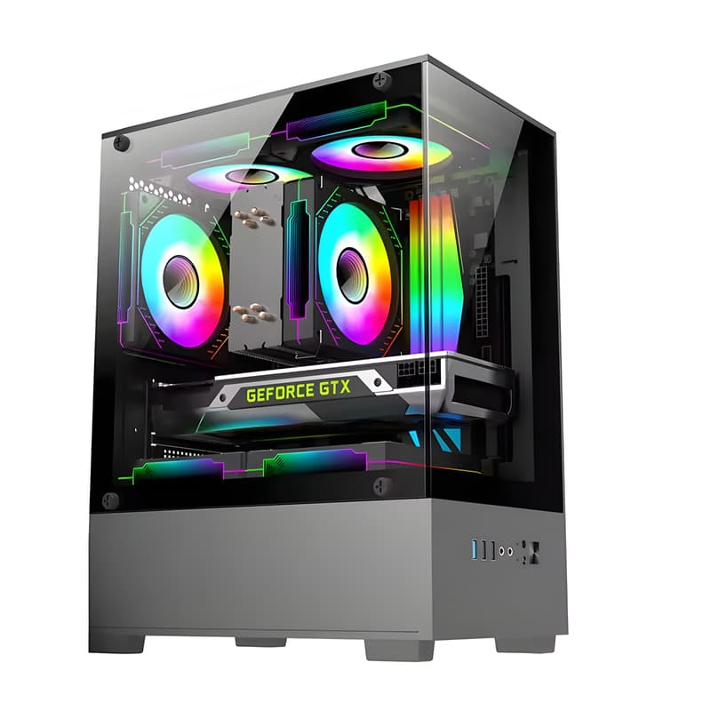 Computador Ninja I5 8gb Ssd 240gb Wifi + Fonte + Gt 210 + Nota Fiscal
