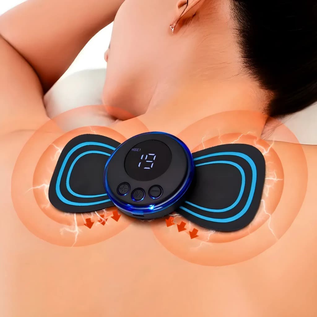 Massageador Elétrico Portátil Corporal Alívio De Dores E Tensões Musculares Relaxamento Profundo