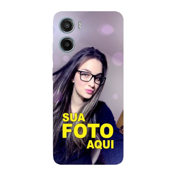 Capinha para Moto G05 Anti Impacto Personalizada - Com Foto