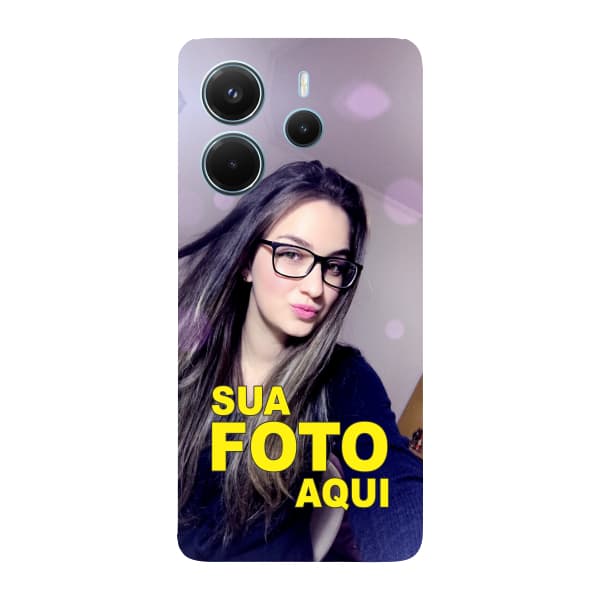 Capinha para Xiaomi RedMi Note 14 4G Anti Impacto Personalizada - Com Foto