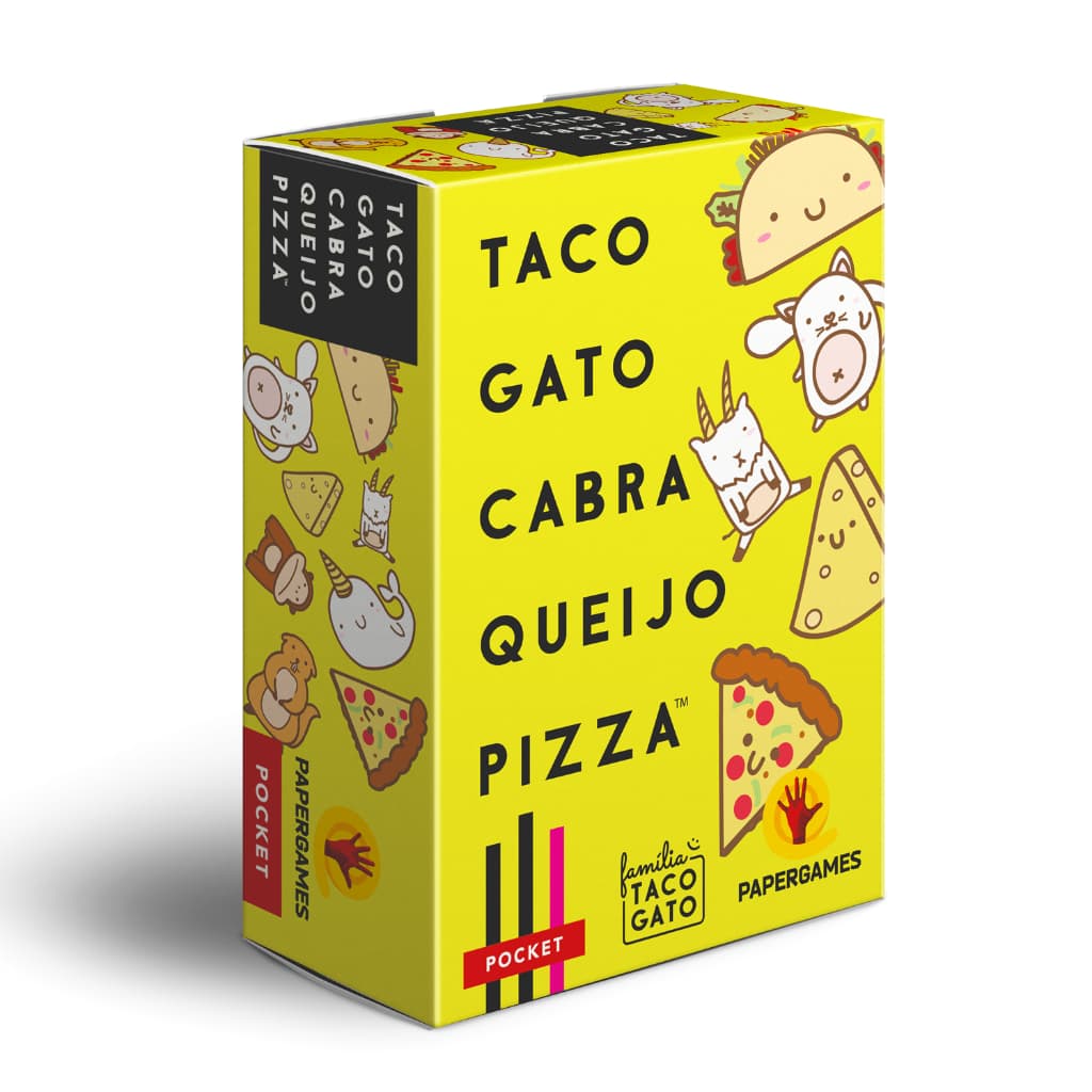 Jogo Taco Gato Cabra Queijo Pizza (Família Taco Gato) - Jogo de Cartas - Papergames