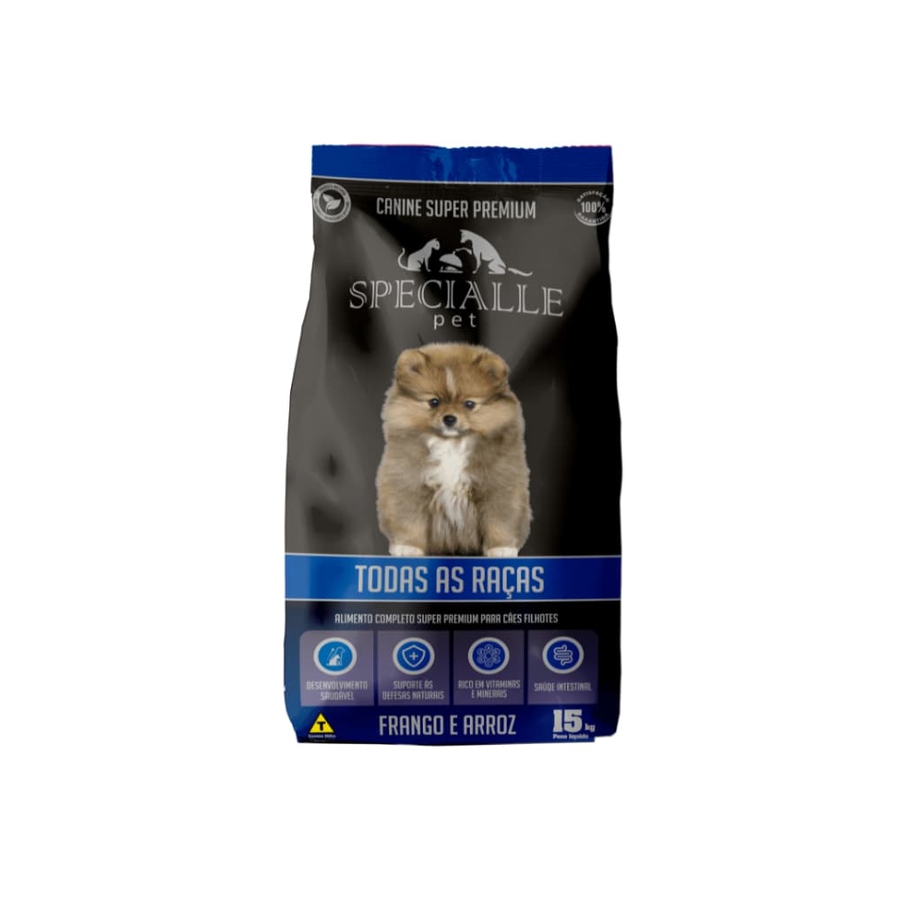 Ração Para Cachorros Filhotes Frango E Arroz 15kg Specialle