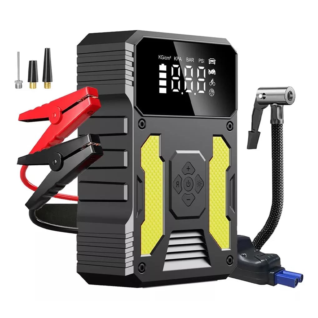 Bateria De Carro 3000a Jump Starter E Bomba De Ar De 150psi