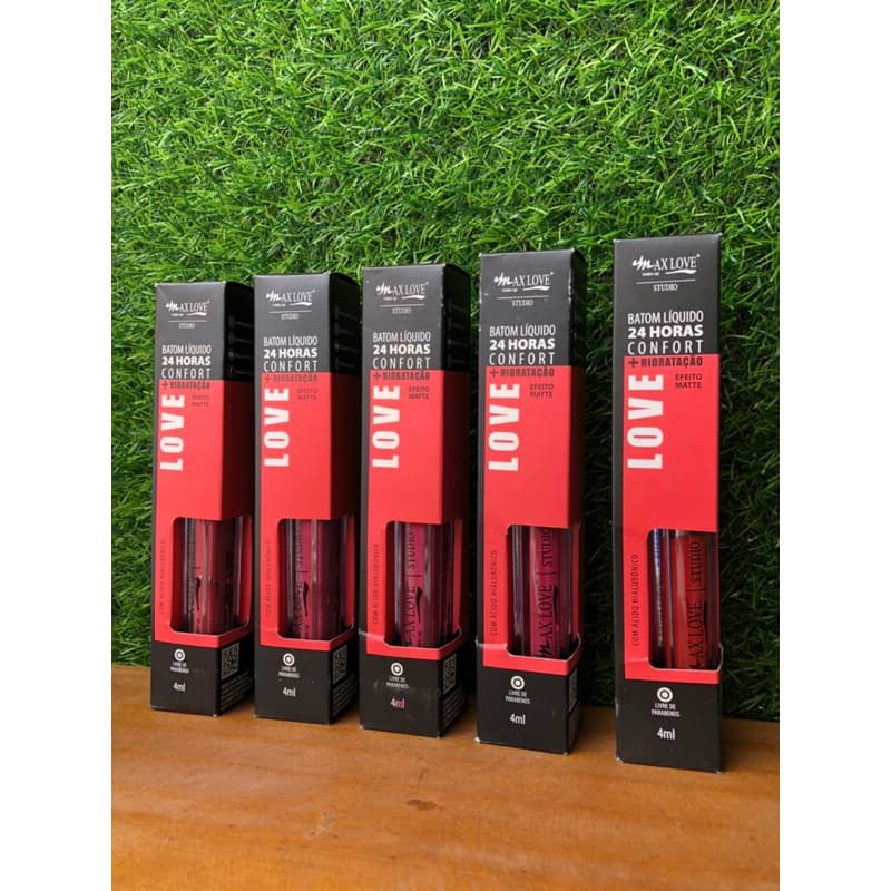BATOM LÍQUIDO | MATTE 24 HORAS MAX LOVE