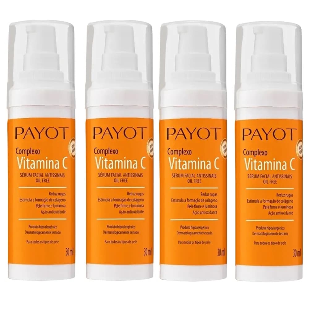 Payot Kit Complexo de Vitamina C 30ml - 4 Unidades