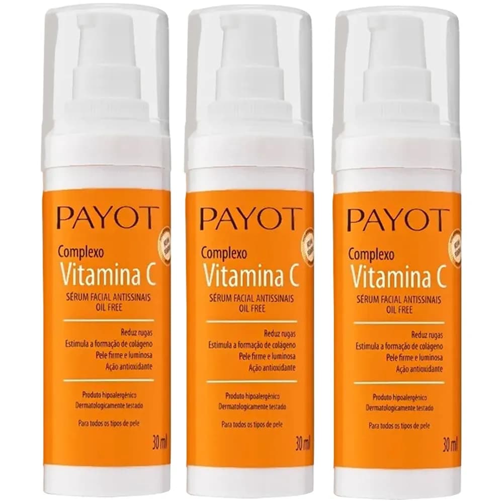 Payot Kit Complexo de Vitamina C 30ml - 3 Unidades