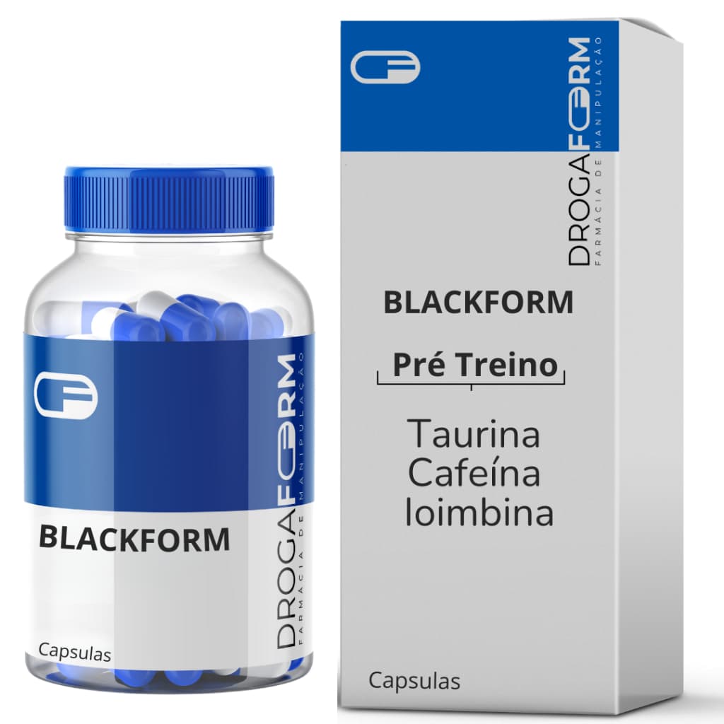 PRÉ TREINO BLACK FORM 60CAPS