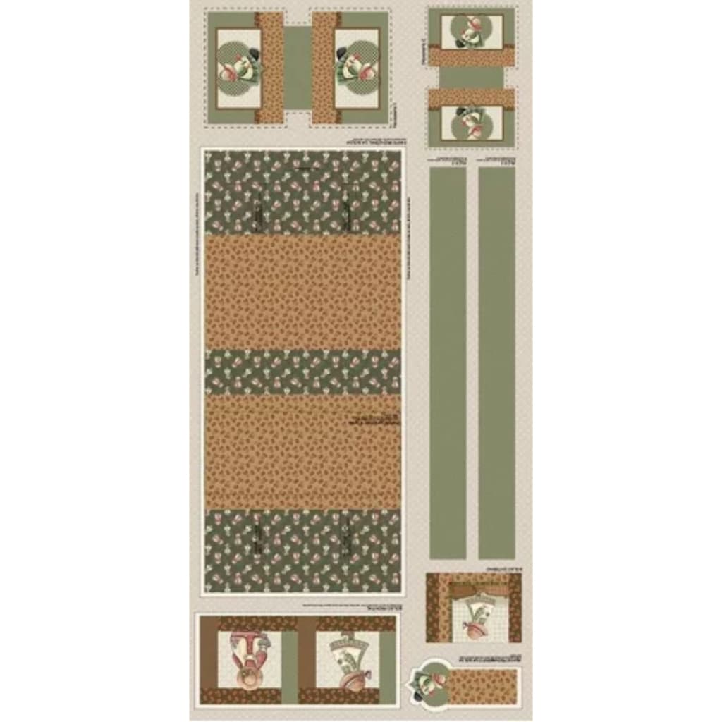 Tecido Patchwork Digital Bolsa Sunbonet Bo001