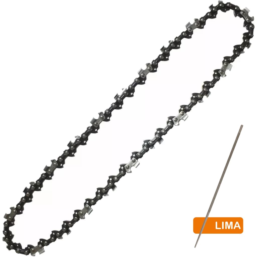 Corrente 32 Dentes 3/8 X 1,5mm Motosserra Sabre 18 + Lima