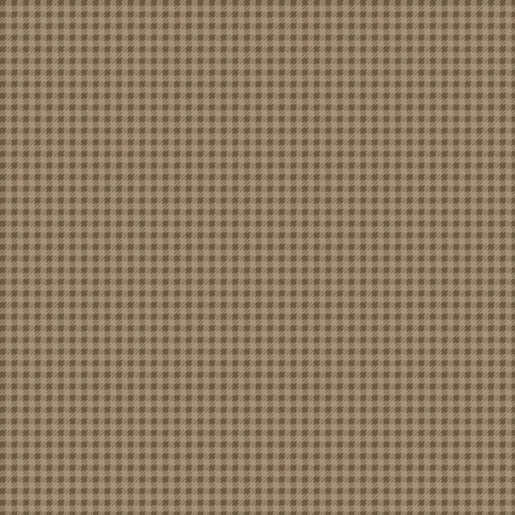 Tecido Patchwork Micro Xadrez Café RT724