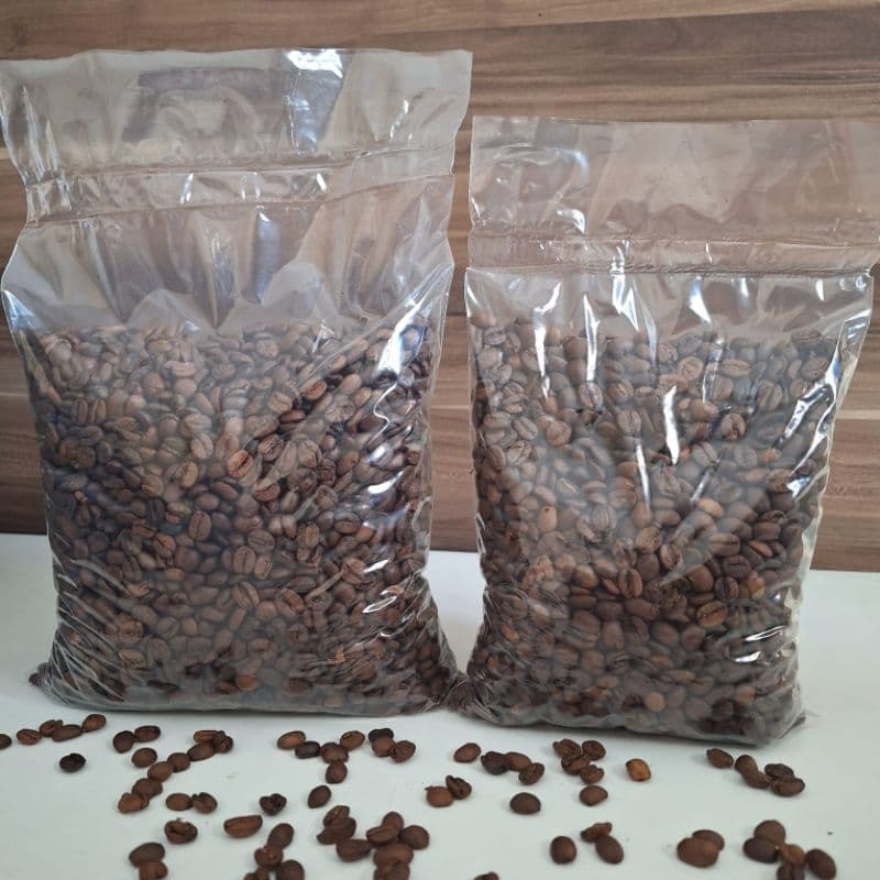 Café Em Grãos Natural 100% Arábica Torra Média Clara
