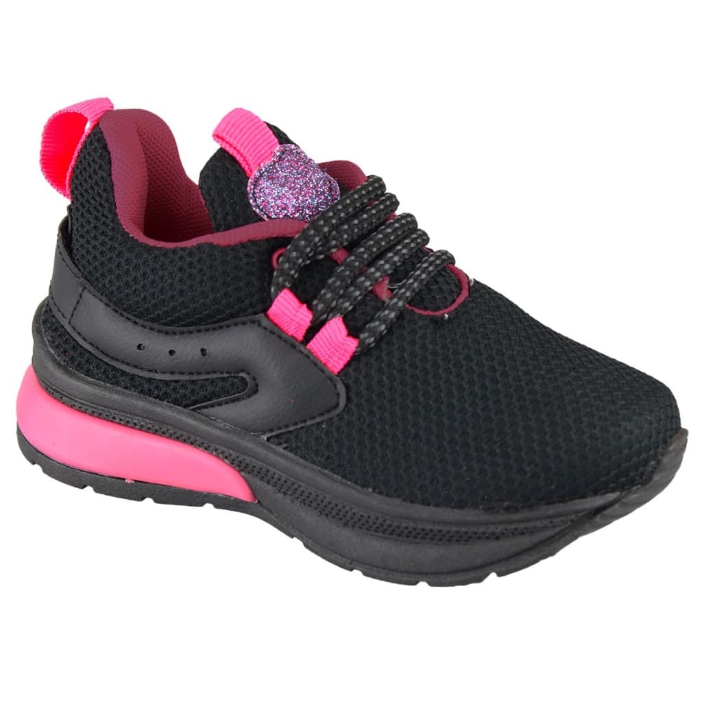 Tênis infantil Menina Kiath Casual Confortável Esportivo 22 ao 33 Confortável Moda Escolar Promoção