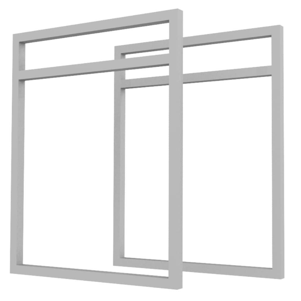 2 suporte prateleira nicho duplo estilo industrial suspensa parede 41x30cm ferro organizador decorativo sala cozinha