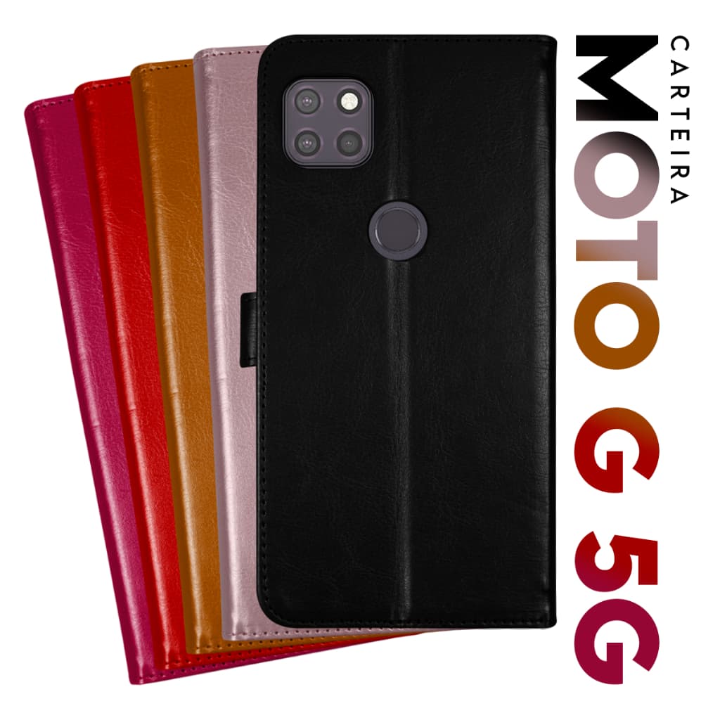 Capinha Capa Carteira De Luxo Moto G 5G 6.7 Xt2113-3 - Cell In Power25