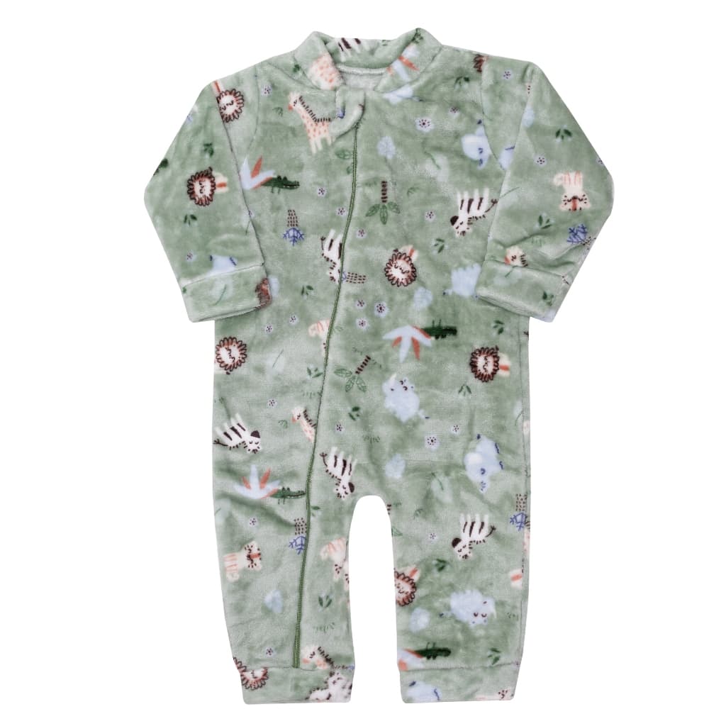 Macacão Bebê Inverno Longo Fleece Roupas para bebê Menino ou Menina