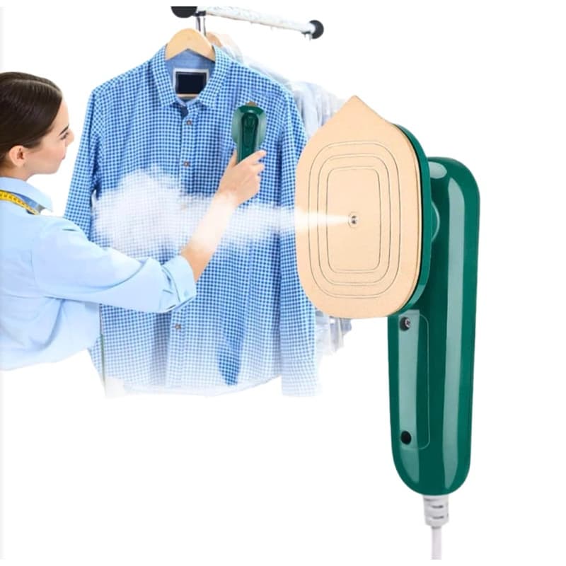 Mini Ferro de Passar Roupa a Vapor Bivolt Com Fio Mini