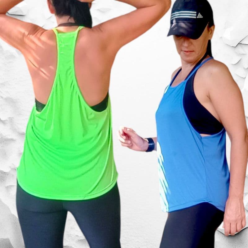 Blusa Colete Feminina Nadador  Cavada Academia Fitness Perfeita para Treino.