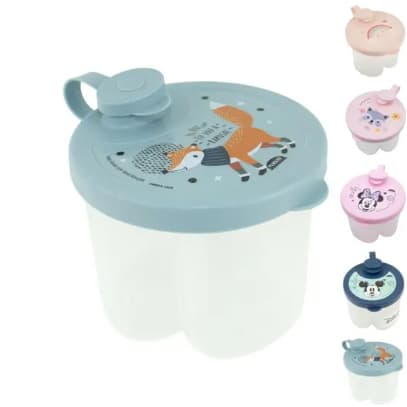 Porta dosador de leite em pó Bebê Infantil 300ml Plasútil