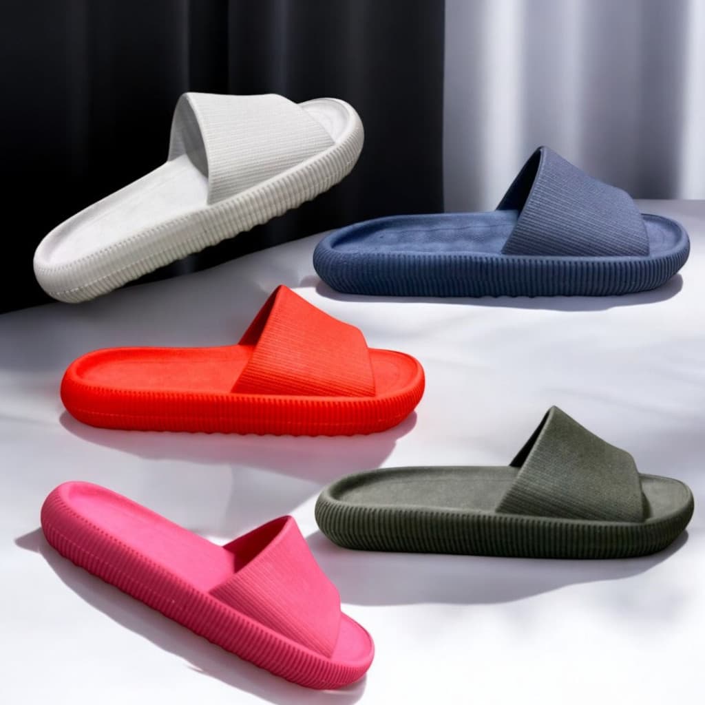 Chinelo Em Cores Lisas Disponíveis Vários Tamanhos Super Macio E Confortável Thrive Calçados Online