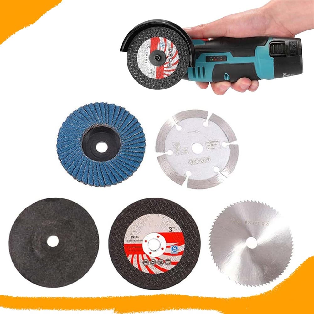 Lâminas de corte para serras circulares de metal de 75 mm, lâminas de corte para esmerilhadeiras angulares