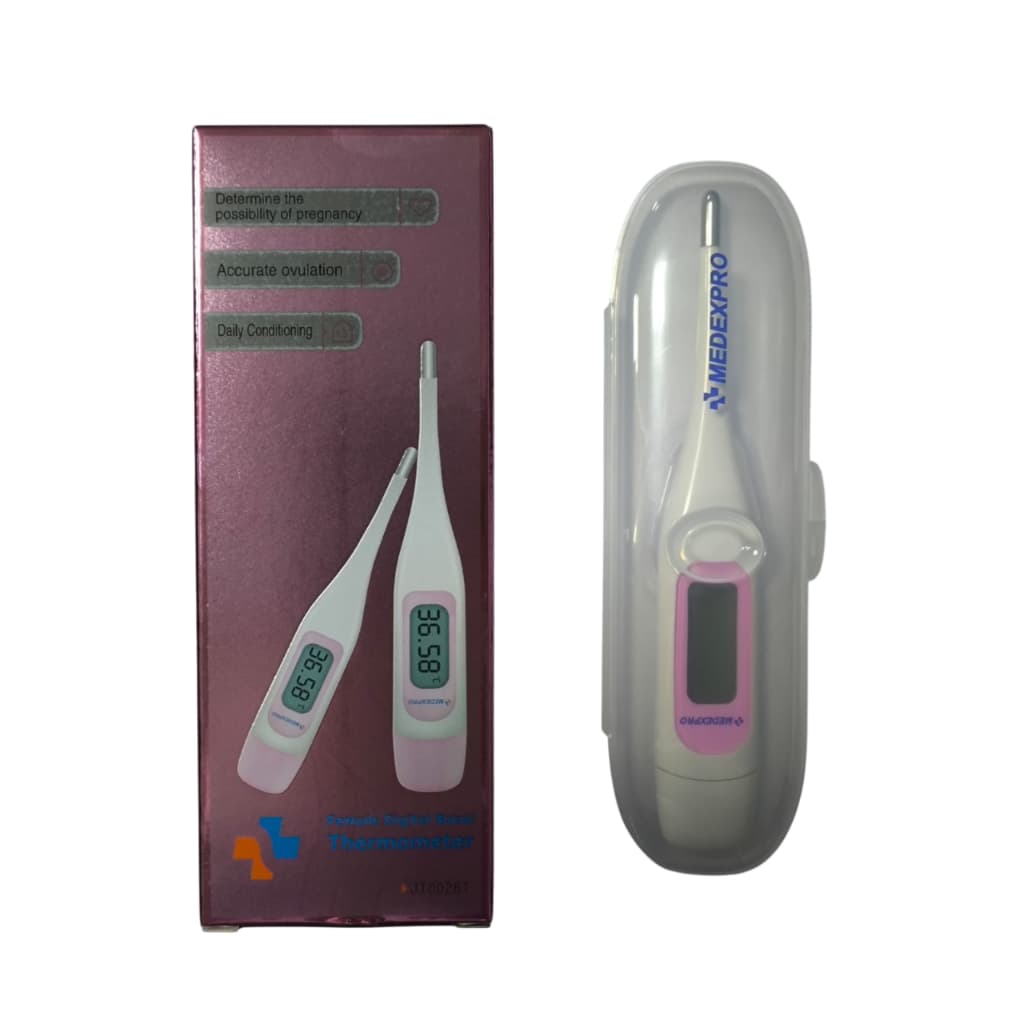 Termômetro Basal Digital Ovulação Fertilidade 4 Dígitos Centesimal