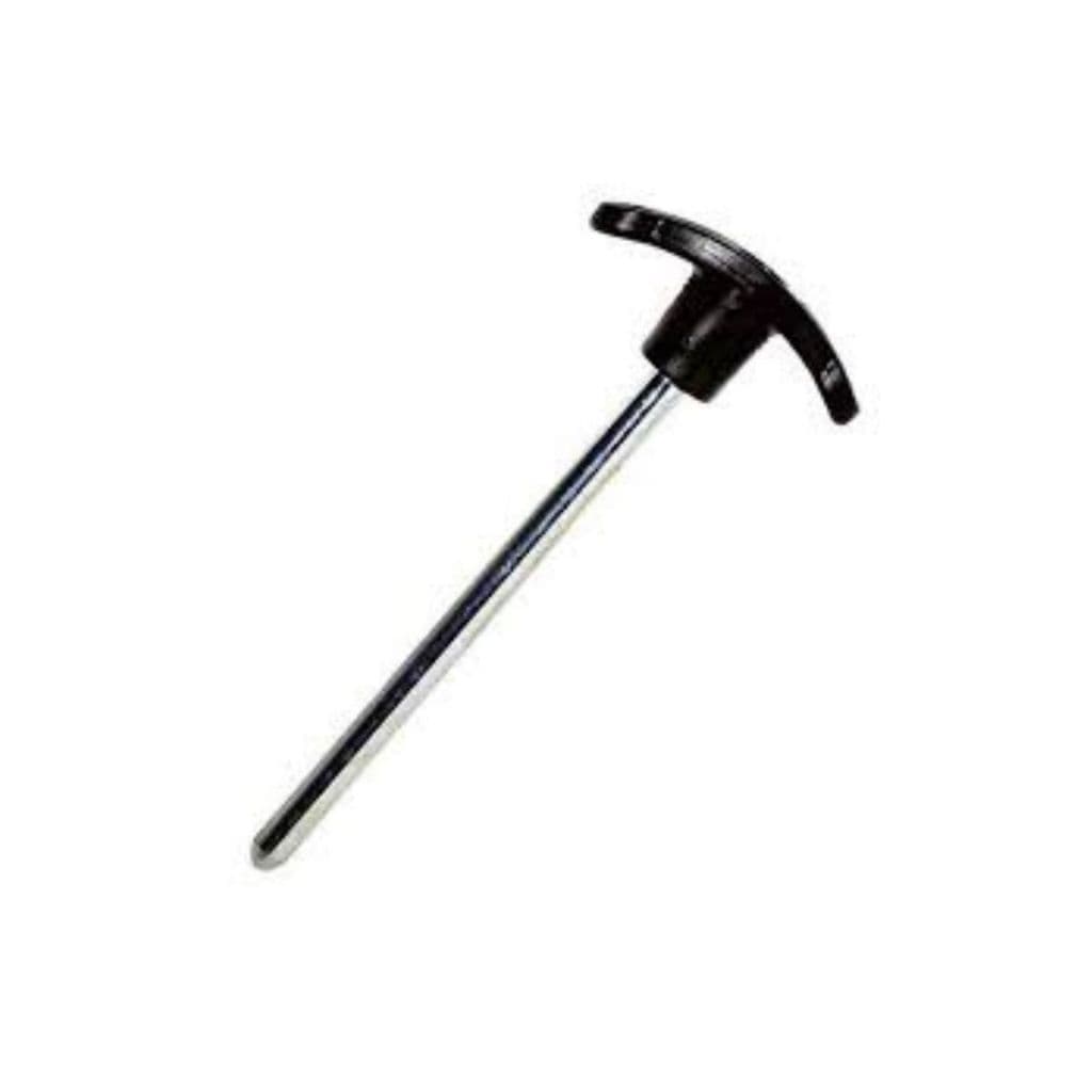 Kit 10 Pino De Carga Aço 5/16 X 130MM Preto Para Bateria Tijolinho Pesos Aparelhos Maquinas Academia Musculação Treino