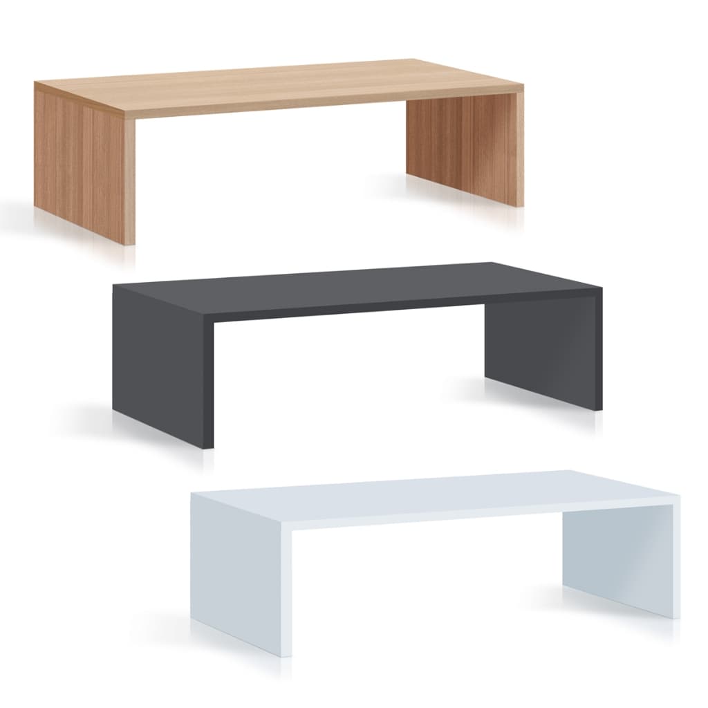 Suporte de Mesa Apoio Para Monitor Pc Notebook em MDF Escritório Bancada Home Office Quarto Gamer
