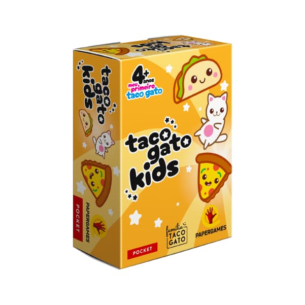 Jogo Taco Gato Kids: Meu Primeiro Taco Gato (Família Taco Gato) - Jogo de Cartas - Papergames