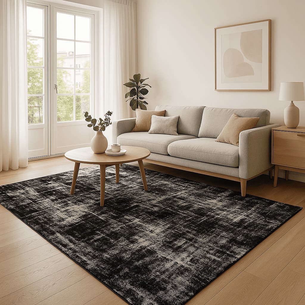 Tapete Para Sala Grande 2,00m – Geométrico Moderno Antiderrapante Lavável – Várias Estampas