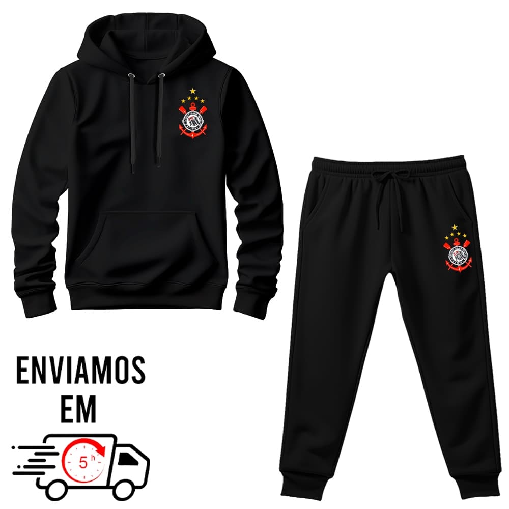 Conjunto Blusa Moletom e Calça Moletom EXCLUSIVO CORTH  100% Algodão PREMIUM Envio IMEDIATO