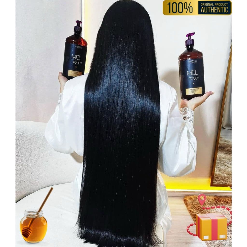 Kit Hidratante Mel tropical shampoo e condicionador 1L: Transforme seus fios com brilho e maciez
