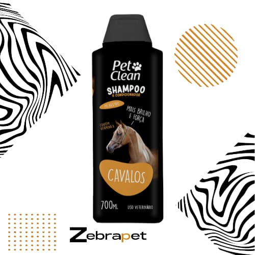 Pet Clean Shampoo 2em1 para Cavalo - 700ml