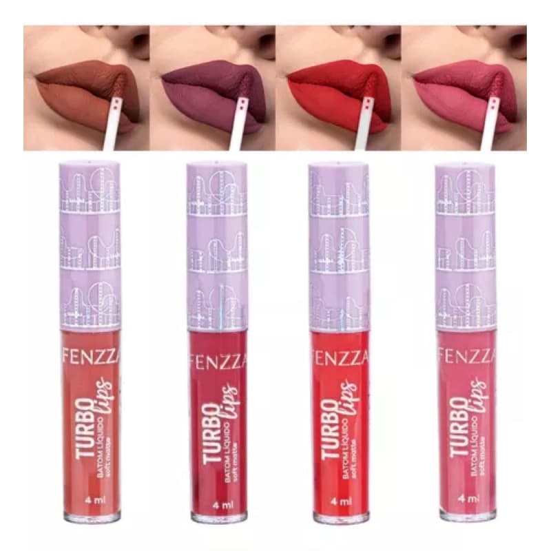 Batom Líquido Soft Matte Parque Encantado Fenzza: A Beleza que Encanta!