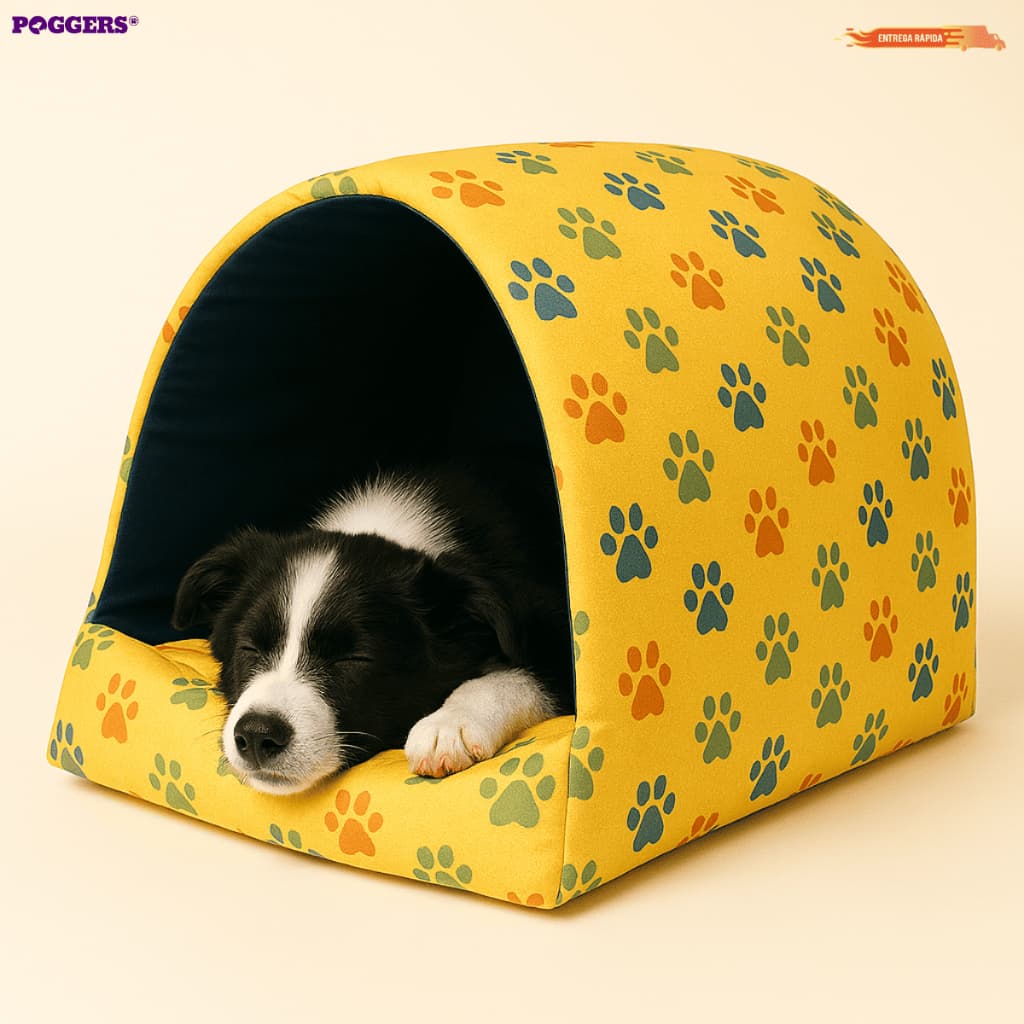 Cama para Cachorro Gato Casinha Toca Iglu para Cães e Gatos Estampas Variadas