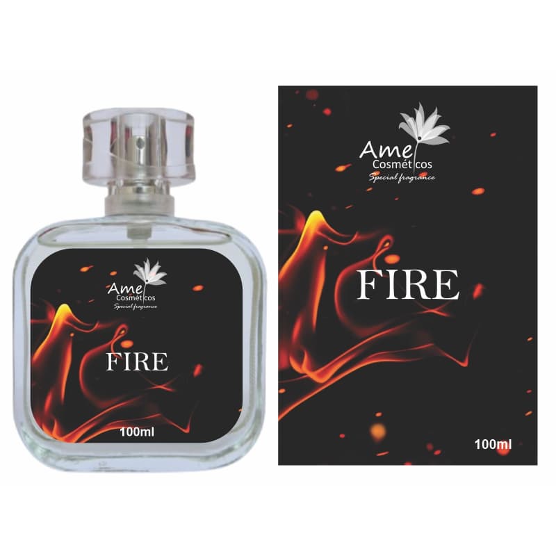 Perfume Fire Masculino Amei Cosmeticos Alta Fixação 33% de Essência Importada