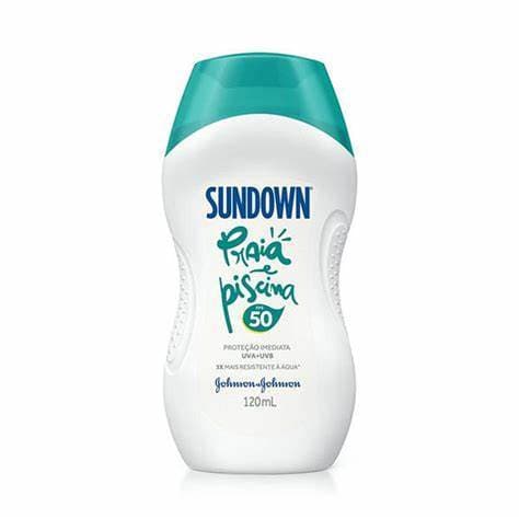 Protetor Solar Sundown Praia e piscina FPS50 100mL NOVA EMBALAGEM