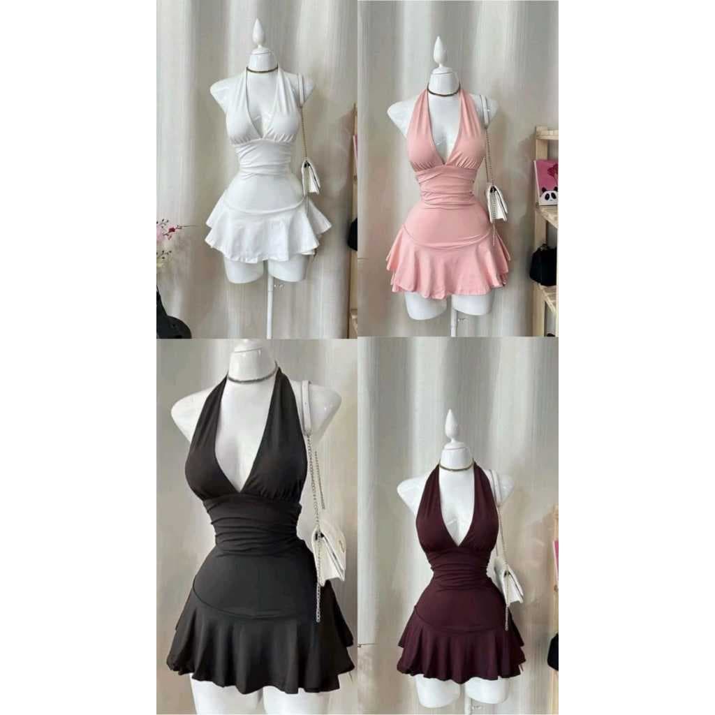 Vestido Curto Super Confortável Modela Super Bem No Corpo Suplex premium ( Miza )