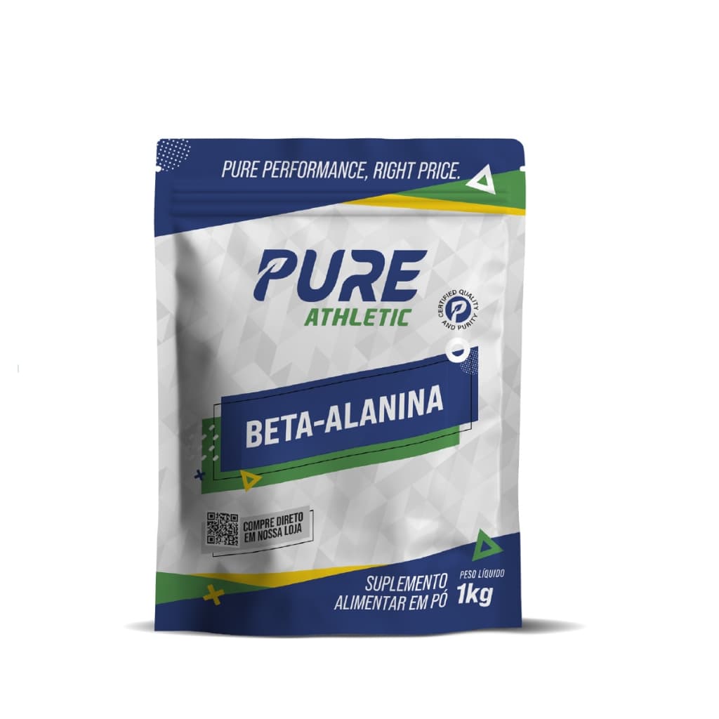 Pré Treino Beta Alanina Pura 1Kg Pure Athletic