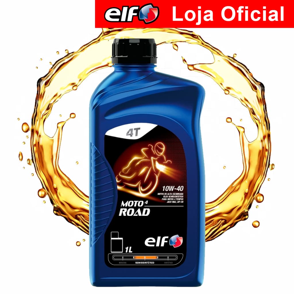 Óleo para Moto 10w-40 Semi-sintético Elf Moto 4 Road