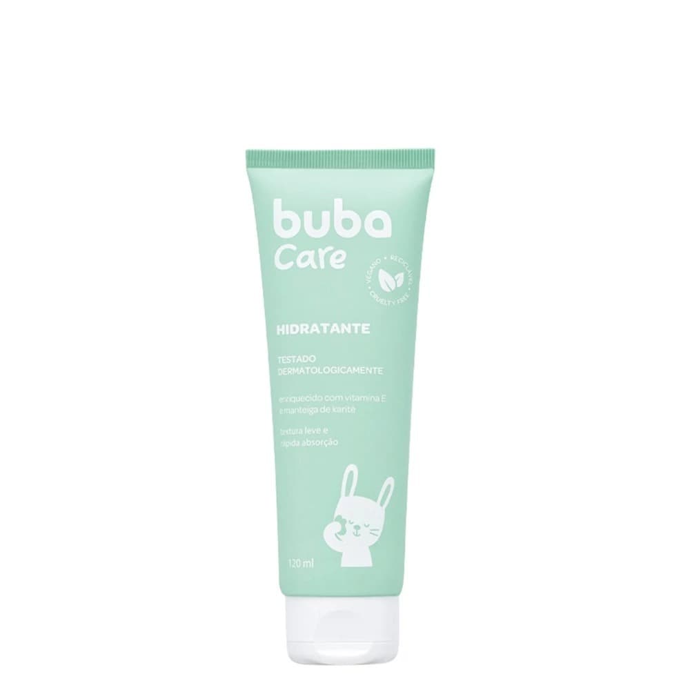 Creme Hidratante Bebê Buba Care Corporal Hipoalergênico 120ml