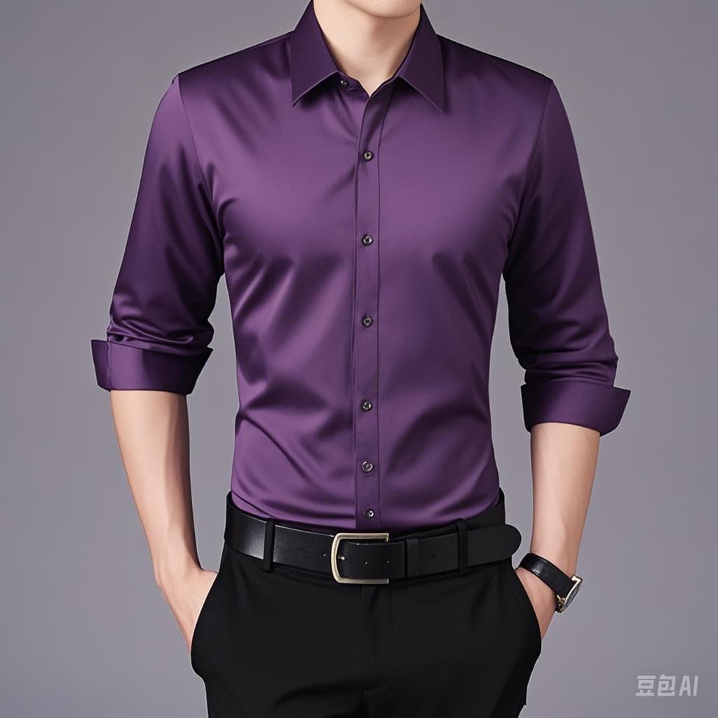 Camisa Social Masculina Manga longa Slim