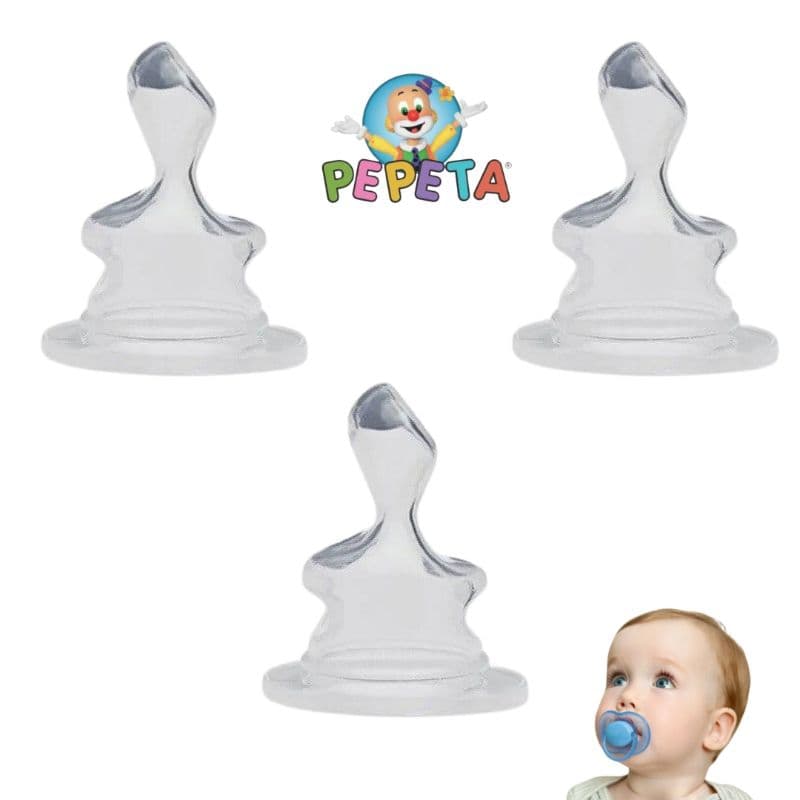 3 Bicos De Mamadeiras Maiores de 06 Meses