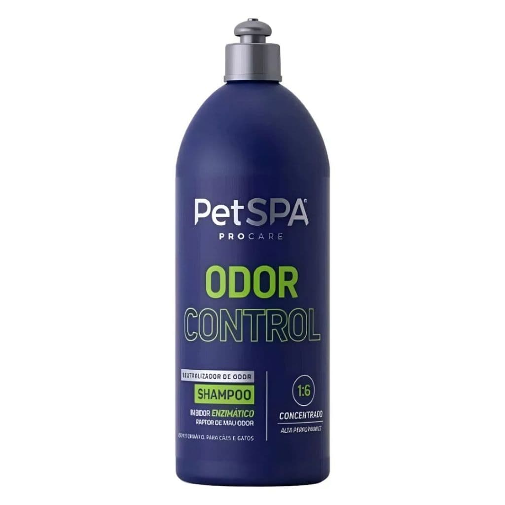 Odor Control Shampoo Neutralizador Para Cães e Gatos Petspa 1l (1:6)