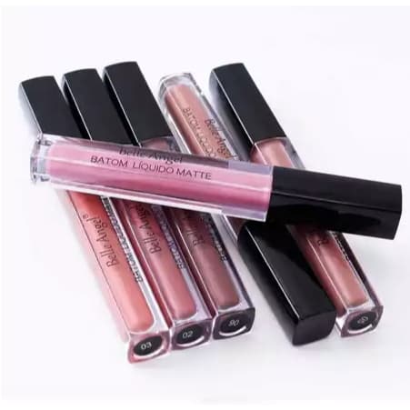 Batom Líquido Matte  B058- Belle Angel