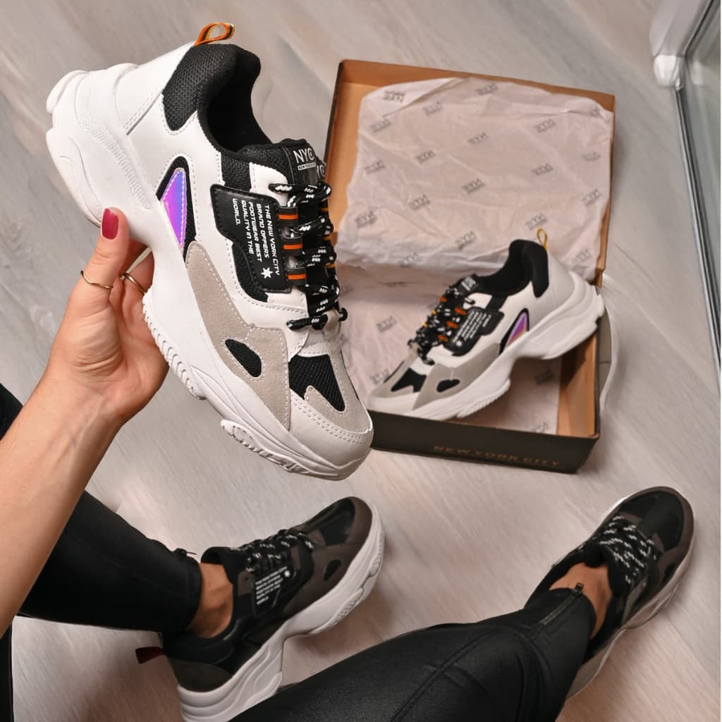 Tênis Casual Estiloso Feminino e Masculino NYC SHOES – Confortável e Moderno