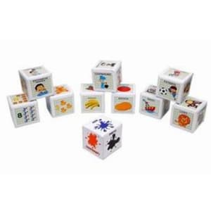 Cubinhos Educativos em PVC 10 Peças - Brink Mobil - Brinquedos Educativos - ref.71