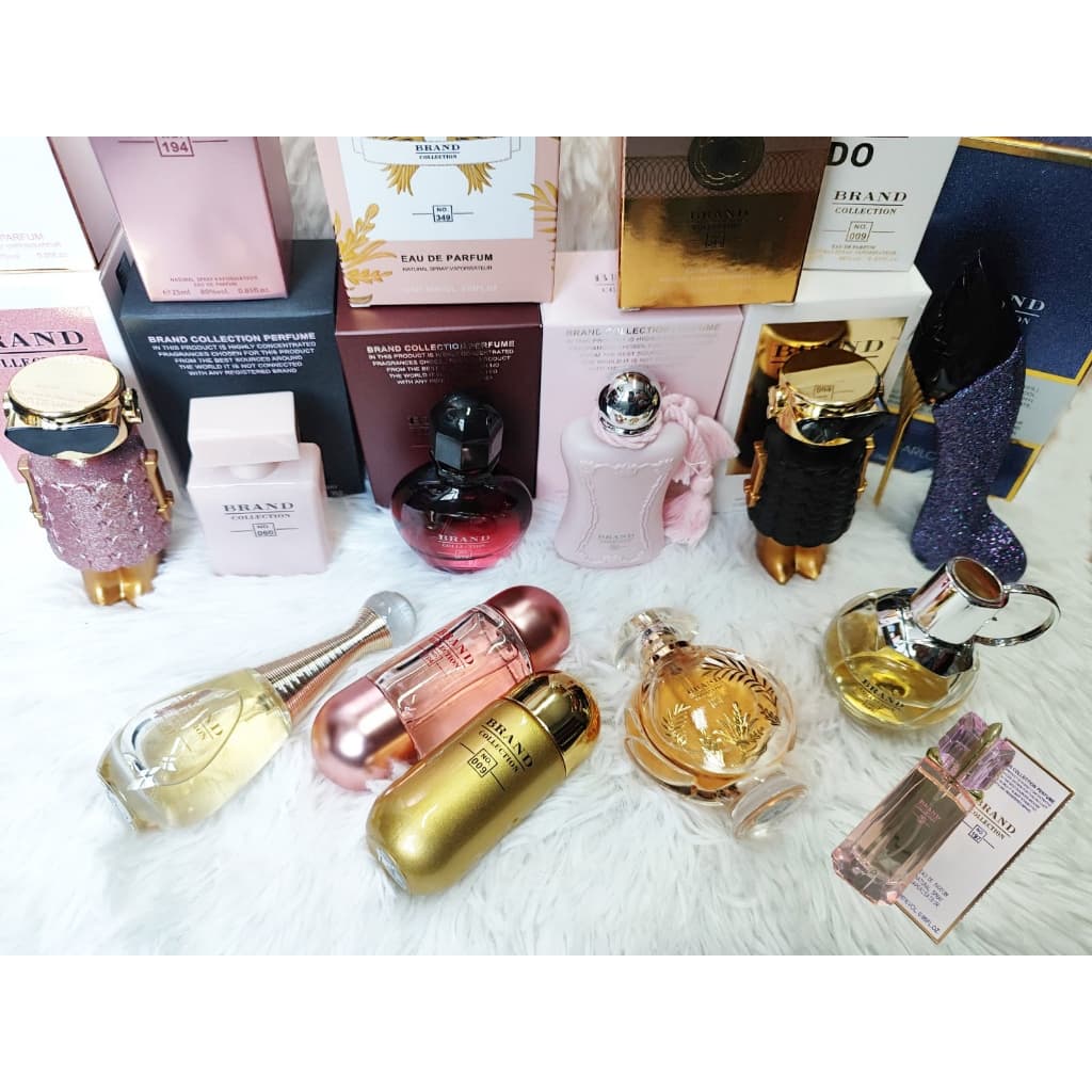 PERFUME FEMININO BRAND COLLECTION VARIAS IMPORTADO -25ML