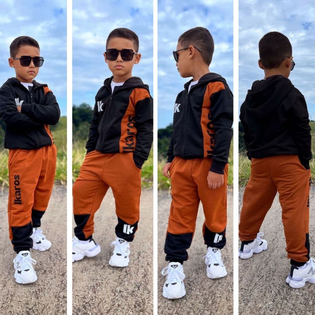 Conjunto De Moletom Inverno Masculino 14 Moletom Roupa Infantil Menino